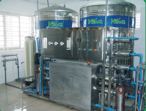 Production Process - Neva purified water