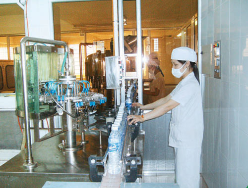 Production Process - Neva purified water
